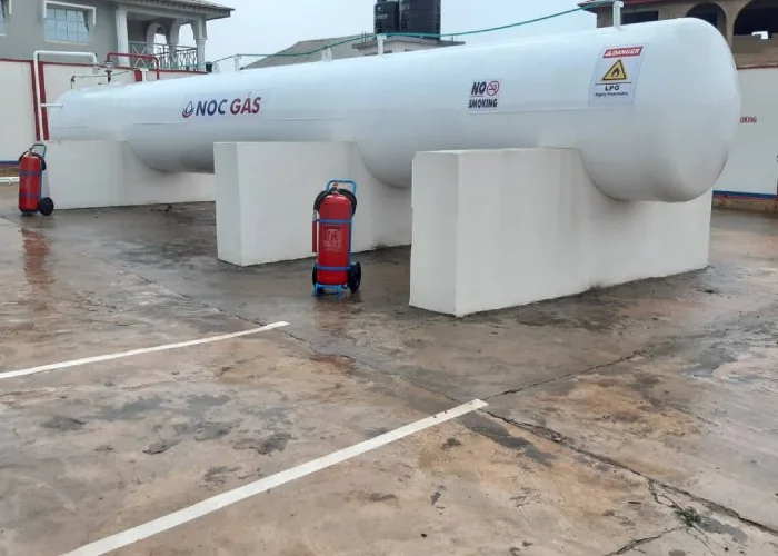LPG storage tank